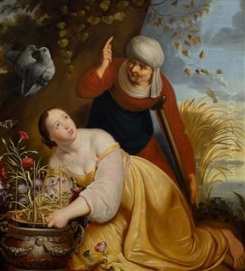 Vertumnus And Pomona by Pieter Fransz de Grebber