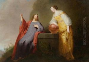 Christus Und Die Samariterin by Pieter Fransz de Grebber
