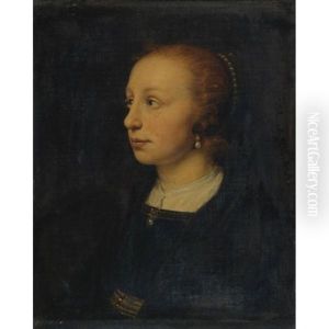 Portrait Of A Lady by Pieter Fransz de Grebber