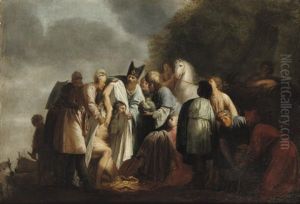 Nebuchadnezzar Being Reinstalled As King Of Babylon After A Period Of Madness