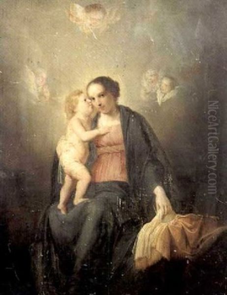 Vierge A L'enfant - view 1