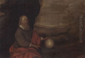 An Astrologer In A Landscape