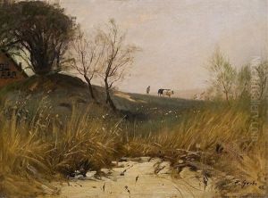 Farmer With Cows