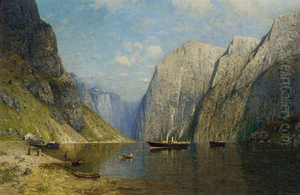 A Norwegian Fjord - view 1