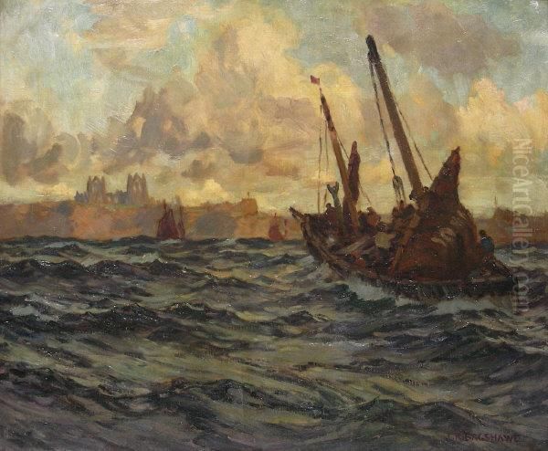 'whitby' - Retuning To Harbour - view 1