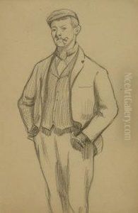 Male Figure Studies by Joseph Richard Bagshawe