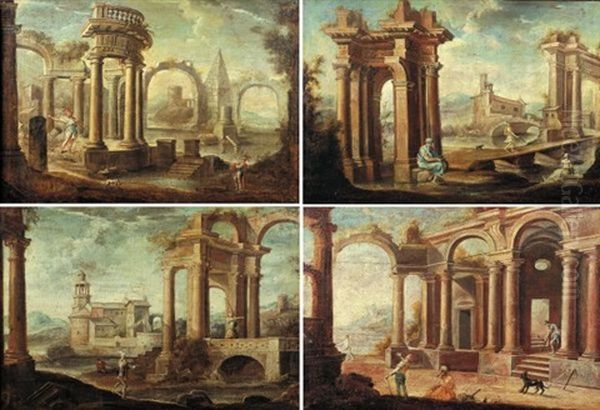 Caprice De Ruines Architecturales (+ 3 Others; Set Of 4) - view 1