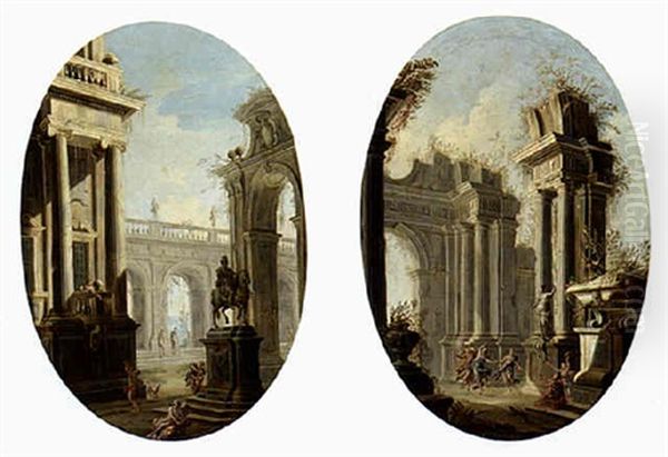 Capriccio View Of Classical Ruins - view 1