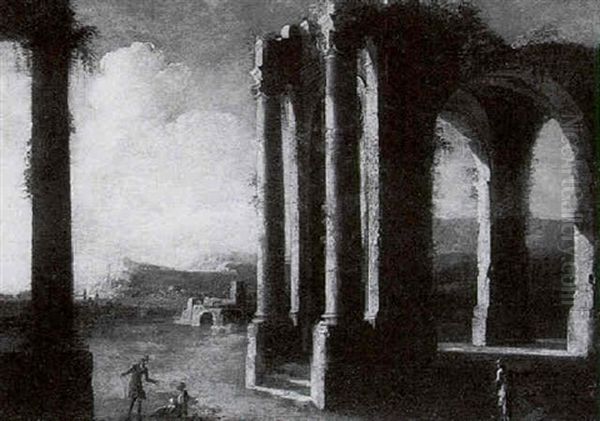 Landscapes With Ruins And Figures - view 1