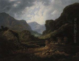 View In The Lake District by Amos Green