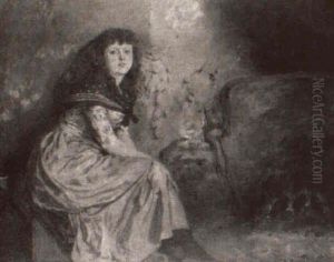 By The Hearth by Charles Green