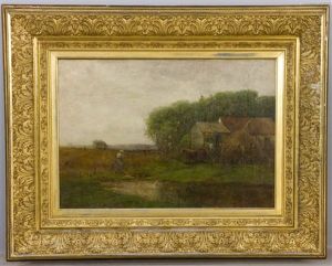 Salt Marsh Farm by Charles Edwin Lewis Green