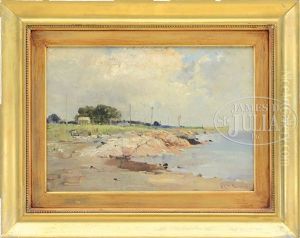 Coastal Landscape by Charles Edwin Lewis Green