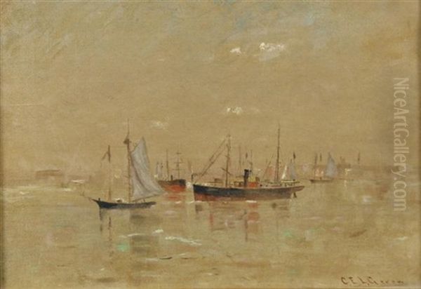 Boats In Harbor - view 1