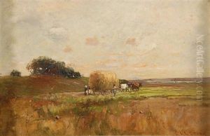 Haying On Lynn Marshes