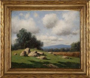 Expansive Mountain Landscape by Frank Russell Green