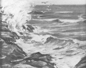 Bass Rocks, Gloucester by William Bradford Green