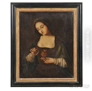Portrait Of A Woman by Ethan Allen Greenwood
