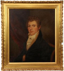 Portrait Of Edward Burns Of Digby, Nova Scotia