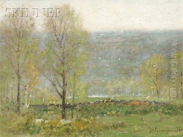 Spring In The Hills (+ Autumn Landscape, Verso) - view 1