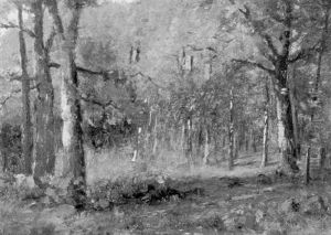 The Wood In Autumn by Joseph H. Greenwood