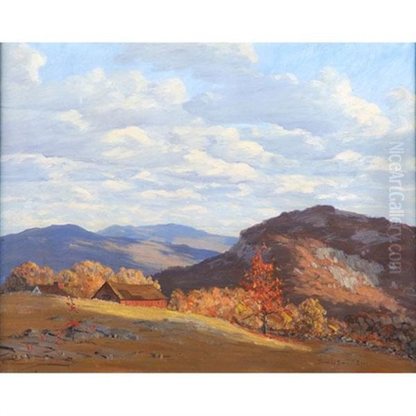 A Mountain Landscape - view 1