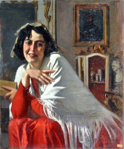 Interno Con Figura - view 1