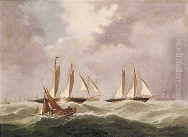 Racing Cutters Neck And Neck - view 1