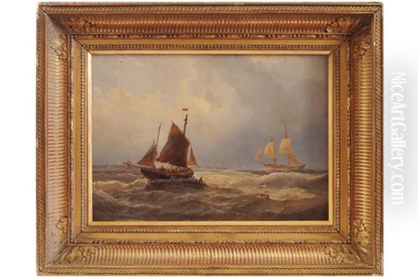 Shipping Off The Coast - view 1