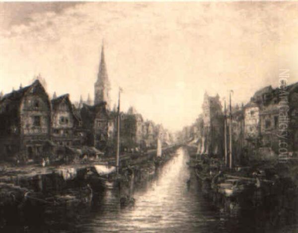 Hollandische Hafenstadt - view 1