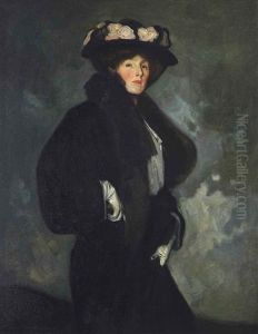 Portrait Of Mrs M. Grieffenhagen, The Artist's Wife Portrait Of Mrs M. Grieffenhagen, The Artist's Wife