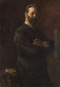 Portrat Des Zeichenlehrers Arthur Haferkorn