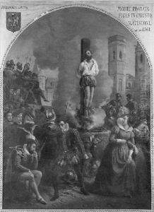 Jean De Musy Sur Son Bucher A Macon (1561) Jean De Musy Sur Son Bucher A Macon (1561)