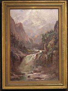 Sierra Nevada Landscape by Deidrich Henry Gremke