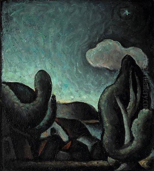 Nocturnal Landscape - view 1