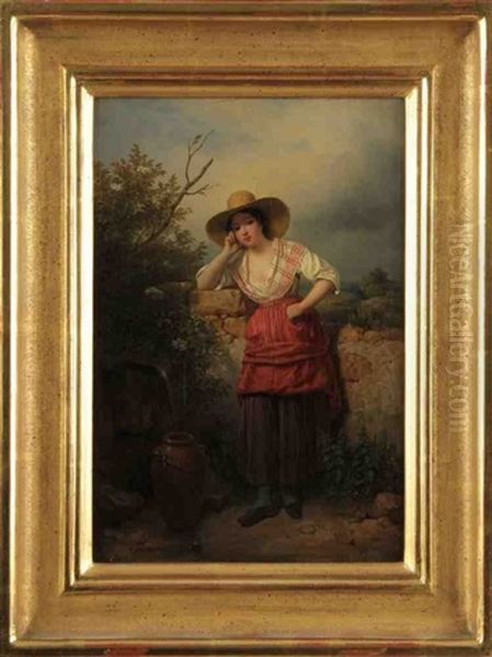 Jeune Femme A La Fontaine - view 1
