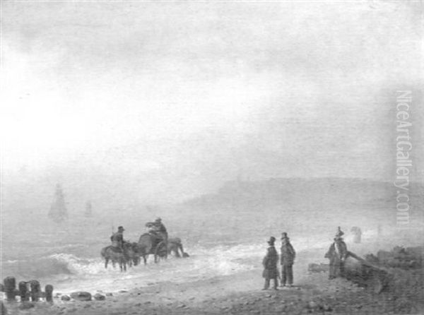 Vue De La Rade Du Havre Par Temps De Brume - view 1