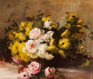 Still Life With Flowers by Josefa Greno