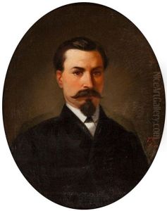 Retratos De Lorenzo Grenzner Y Fellner Y Luisa Xipell Y Pasarrius, Hermano Y Cunada Del Artista (2 Works)