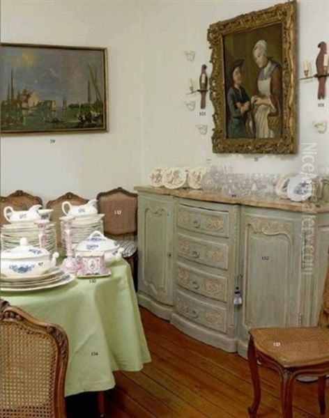 Chasseur, Cuisiniere Et Gibier - view 1
