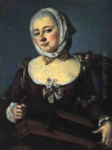 Jeune Femme A La Vielle Jeune Femme A La Vielle