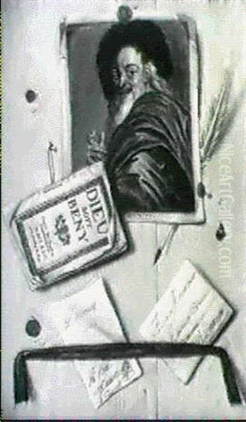 Trompe-l'oeil Avec Democrite - view 1