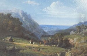 Passage Du Col by Prosper-Joseph Gresy