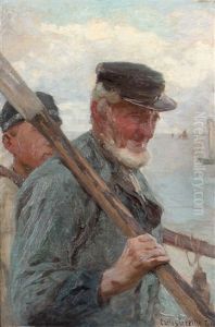 Heimkehr Vom Fischfang by Carlos Grethe