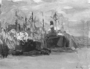 Schiffe Im Hafen by Carlos Grethe