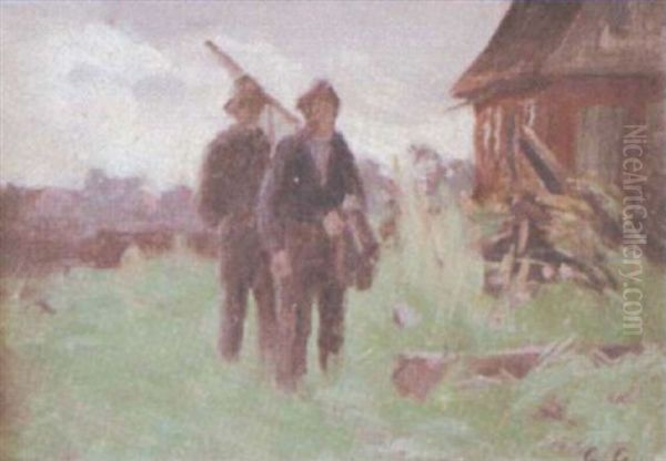 Fischer Auf Dem Weg Nach Hause - view 1