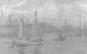 Hamburger Hafen by Carlos Grethe