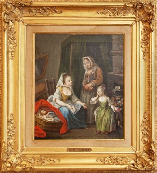 La Reprimande - view 1