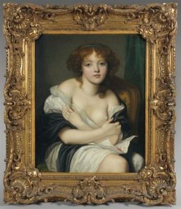 La Lettre Lue by Anne Genevieve Greuze