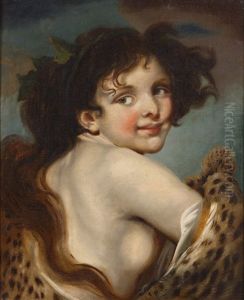 Bacchante by Jean Baptiste Greuze